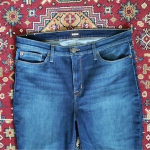 Hudson Mid-rise Natalie ankle skinny jeans